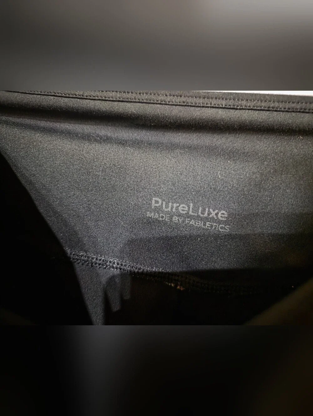 Fabletics Oasis PureLuxe High-Waisted Crossover Flare Black XL - Picture 3 of 7
